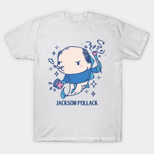 Jackson Pollack Funny Animal pun T-Shirt